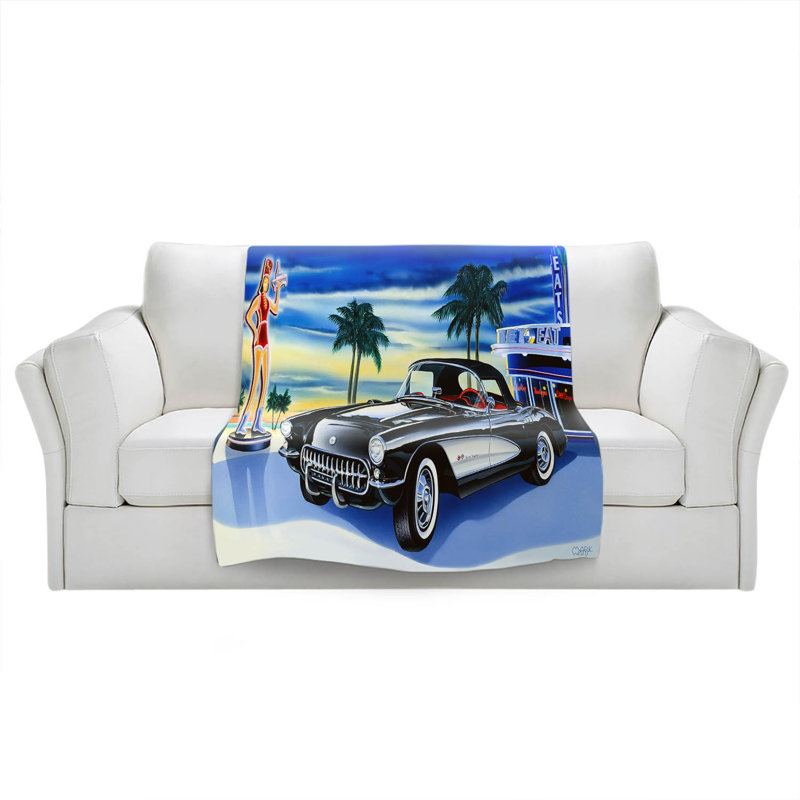 Une frites avec cette couverture de tremblement , 51 po x 60 po