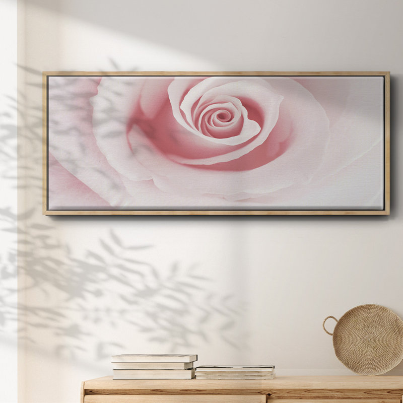 Rose Embrace- Framed Canvas