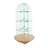 55'' H x 30'' W Wood Tower Display Cae