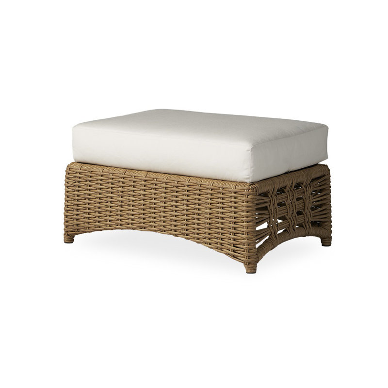 Magnolia Outdoor Ottoman, Burson Domino