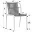 Belden Woven Rope Fabric Dining Chair with Plastic Frame-83768577-96294662
