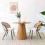 Table de salle à manger ronde en bois Petesral-1326040443