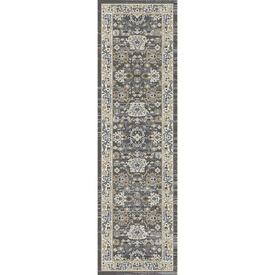 Tapis gris/beige zone Mishawaka