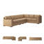 Canapé modulaire 4 pièces Gibbs