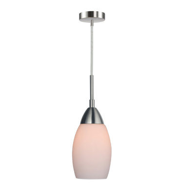 Luminaire suspendu en forme de cloche à 1 lumière Murphy