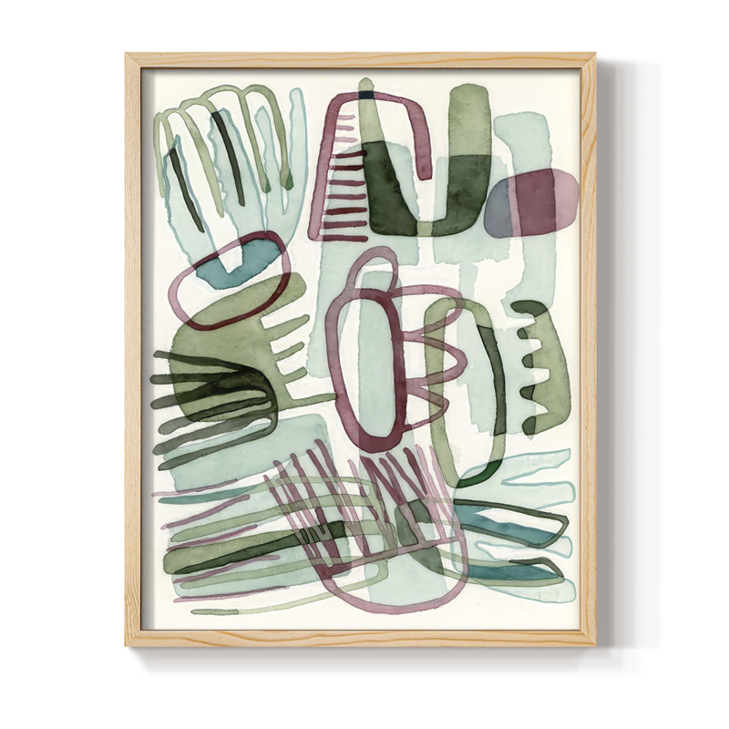 " Sea Abstract III ", Natural, 11" H x 9" W