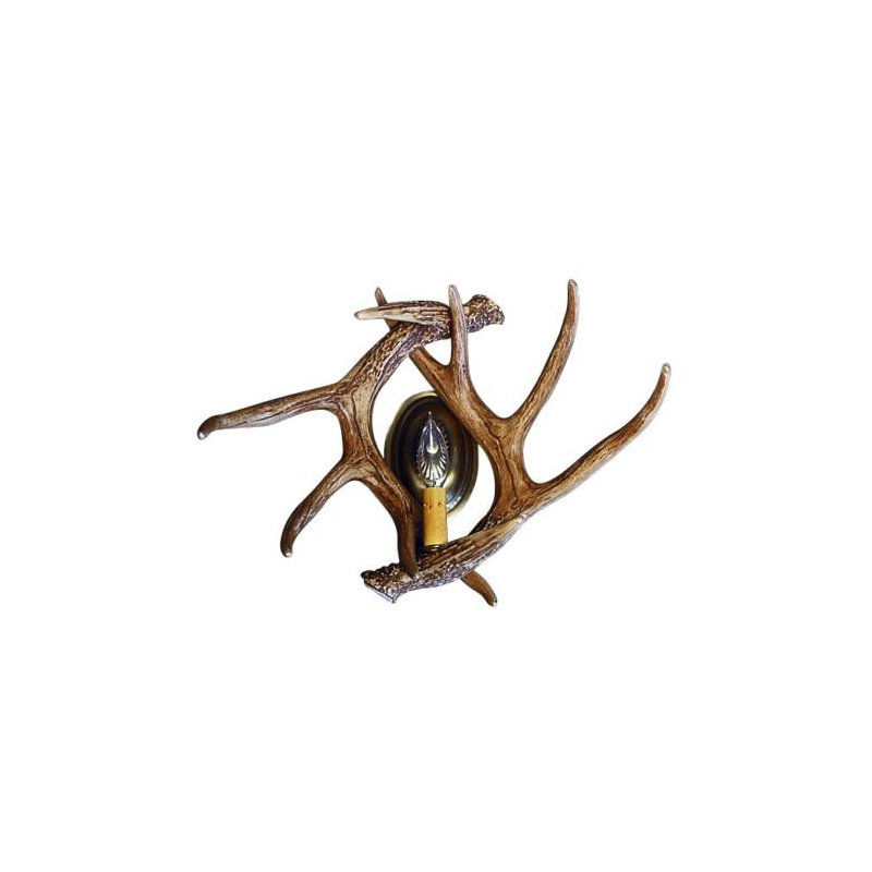 Lampe murale bougie 1 lumières Estelle