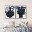Indigo Vases Set Set by Oliver Gal-1663936916-1826241402