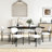 Oval  Double Pedestal Dining Table Sets-747012422-747012431-747012424