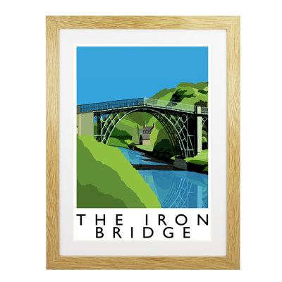 'The Iron Bridge' 1 Piece Wall Art
