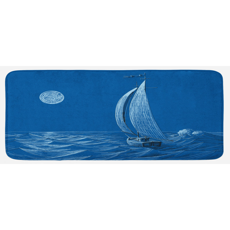 Tapis de cuisine pour bateau