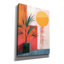 «Pink Midcentury Original Exclusive Geometric Moon And Sun 5» par Momart, art mural sur toile-266661465