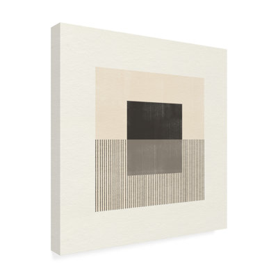 Papier objet no 2 par Miuus Studio - reproduction sur toile tendue