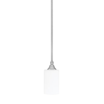 Stem Hung Mini Pendant With 4" Glass