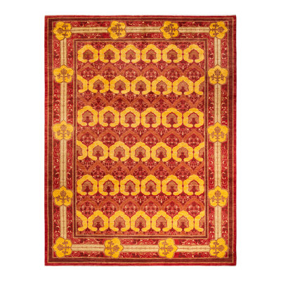 Victorio One-of-a-Kind 8' 10" x 12' 4" Hand Knotted Area Rug