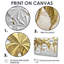 Décoration murale Coleeta Golden Cream Plams Reunion III - palmiers et palmiers-1246972583-1246972584-1246972587