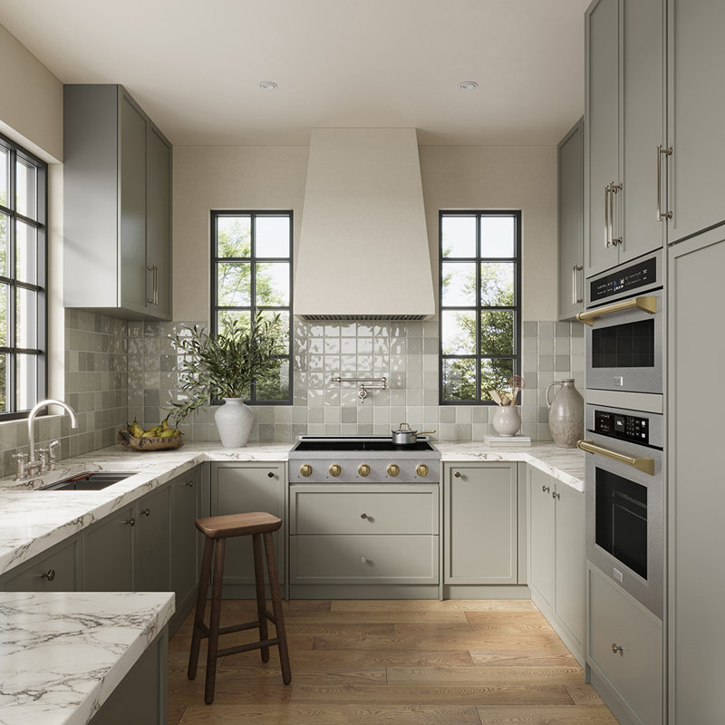 ZLINE 36 in. Paramount Induction Rangetop with 5 Element Cooktop in Stainless Steel, Satin Stainless Steel/Champagne Bronze