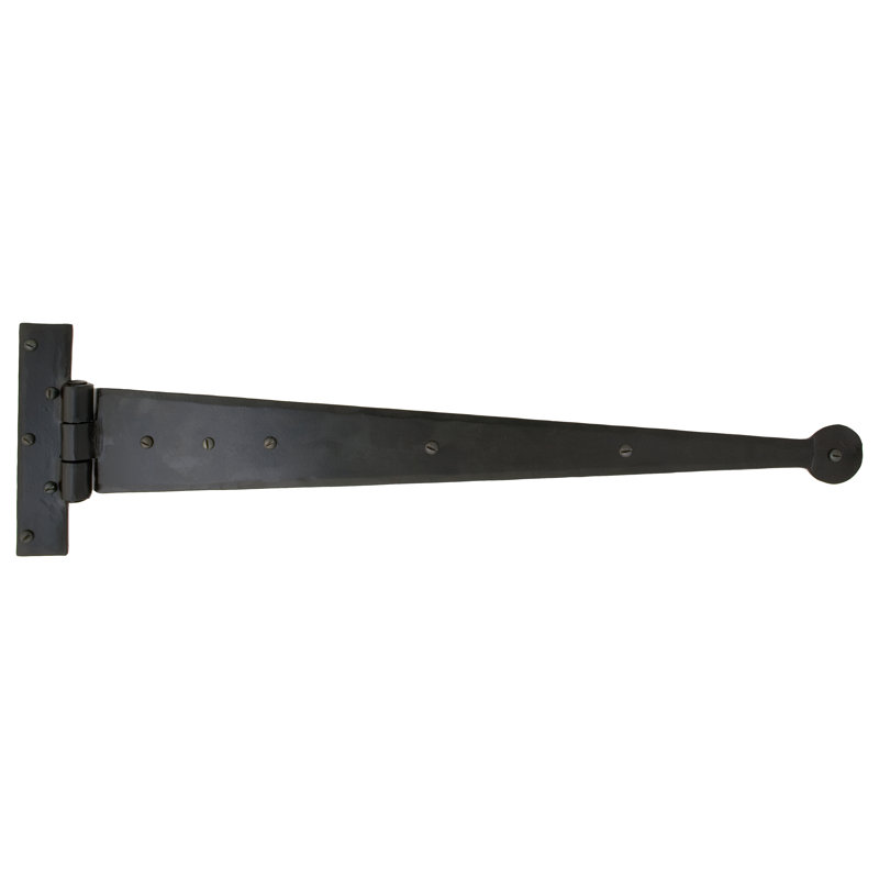 Penny End Door Accessory, Black, 15.2cm H x 56cm W x 1.9cm D