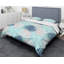 Ensemble de housse de couette rétro-century floral ii mid-century-138869097