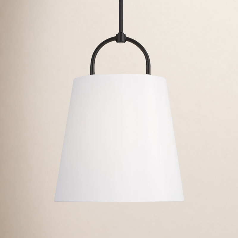 Kipling Elo 1 - Light Cone Pendant, Black, 21" H x 16" W x 16" D