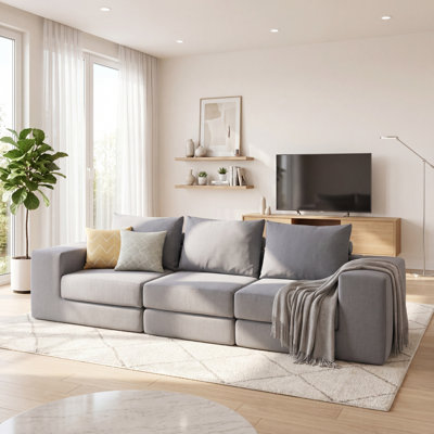 Boneless 17“H 4 In 1 Steel Foldable Sofa Bed Ottoman, 72"L x 34"W Folding Guest Bed With Memory Foam Mattress, Foldaway Guest Sleeper Bed With Adjustable Backrest