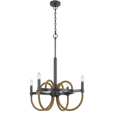 Lustre 4 lumières Rowland