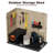 230 Gallon Waterproof Resin Outdoor Deck Box with Lockable Lid, Khaki-137882580
