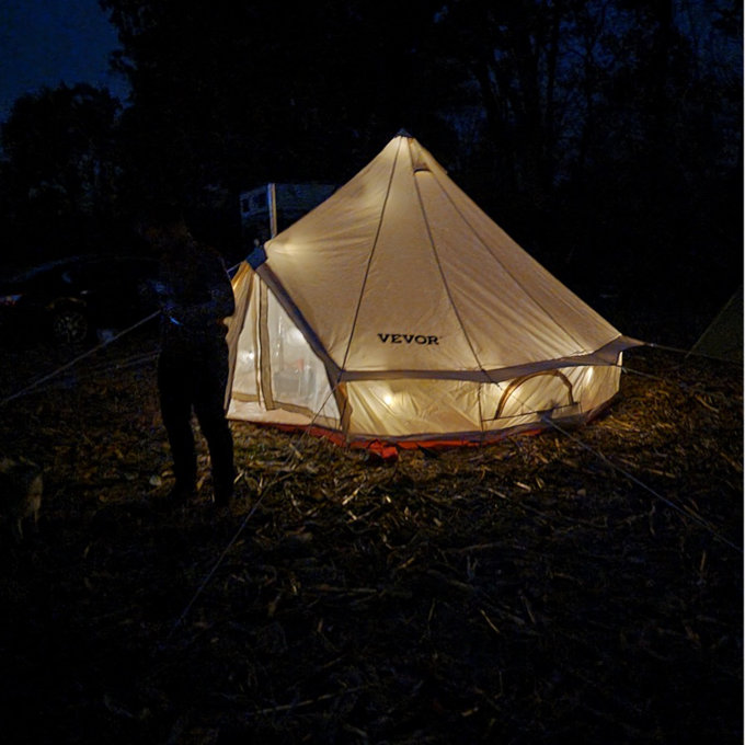 Tente Cloche Love Canvas Ltd - 8m - Toile Coton/polycoton - 12 Places - 4 Saisons
