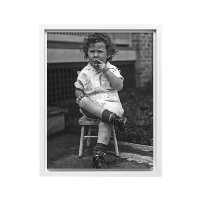 Young Boy Smoking Cigar