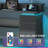 59" Executive Desk with Drawers and Power Outlet, Fluted Computer Desk with Monitor Stand and File Storage-306439756