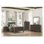 Ensemble de chambre à coucher avec lit-bateau Arryanna 3 pièces: lit, commode, miroir-1426041794-1452996190