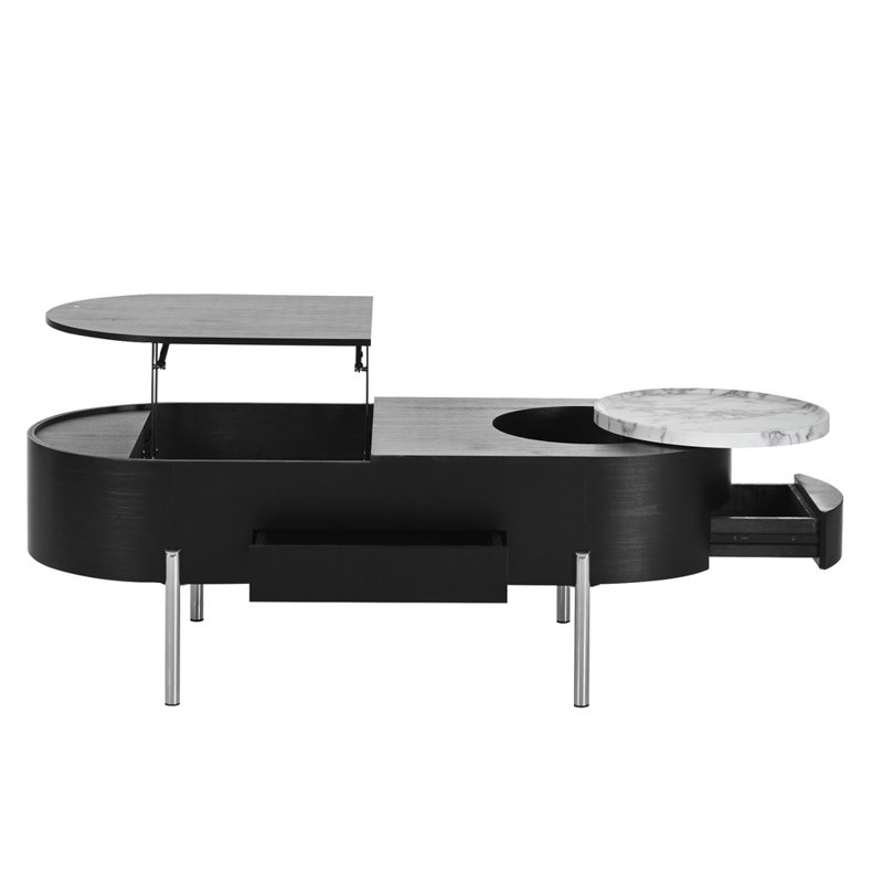 Lift Top Coffee Table (Black)