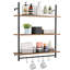 3 Piece Square Floating Shelf