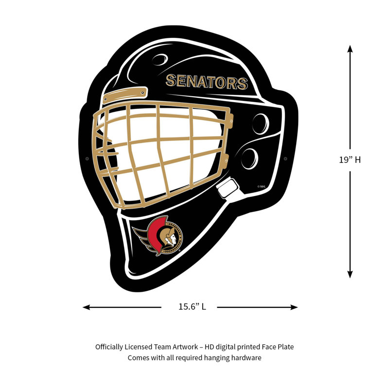 Enseigne murale NHL Team, Ottawa Senators