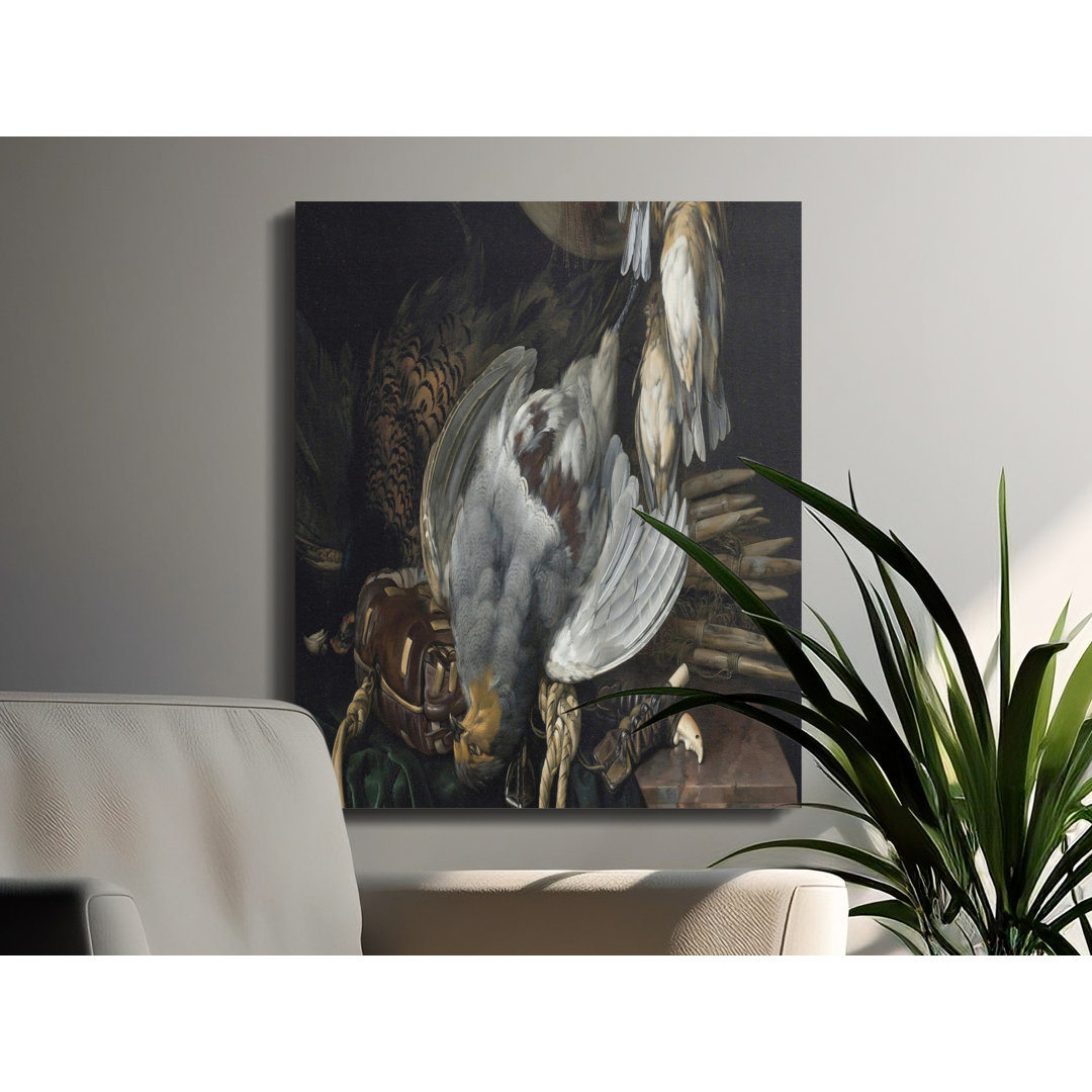 Still Life with Dead Birds Canvas Art, Gallery Wrapped, Vintage Wall Decor, Ready to Hang, Archival Quality, Classic Home Decor, Fine Art