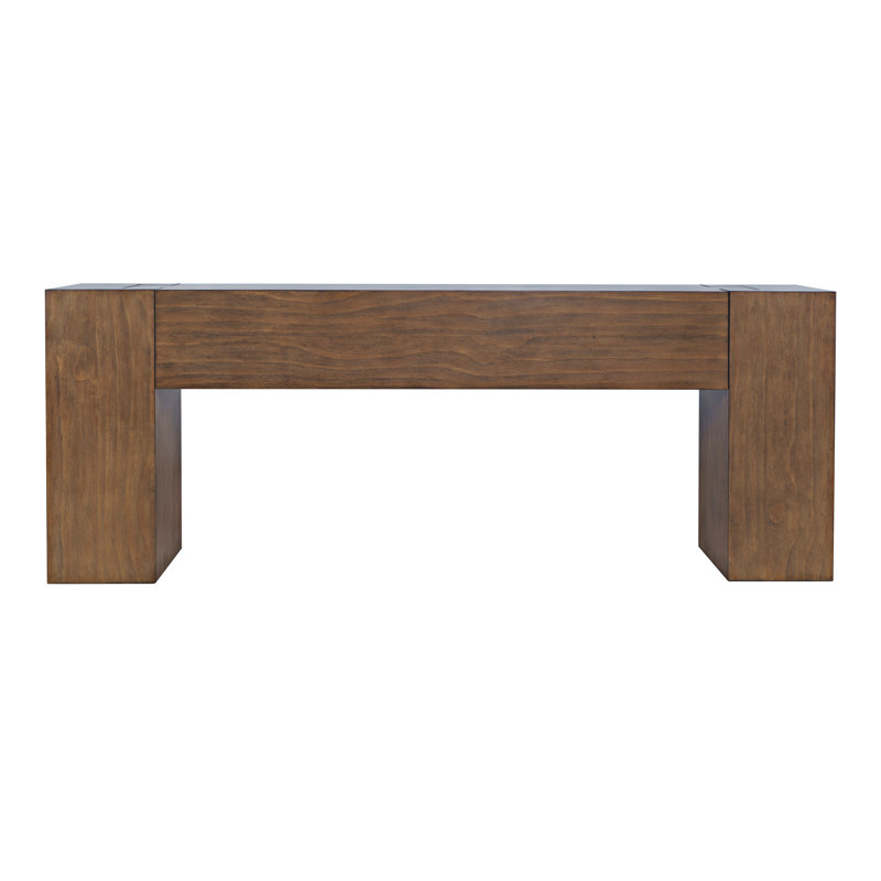 Taos Modern Rustic 79" Dovetailed Sofa Console Table