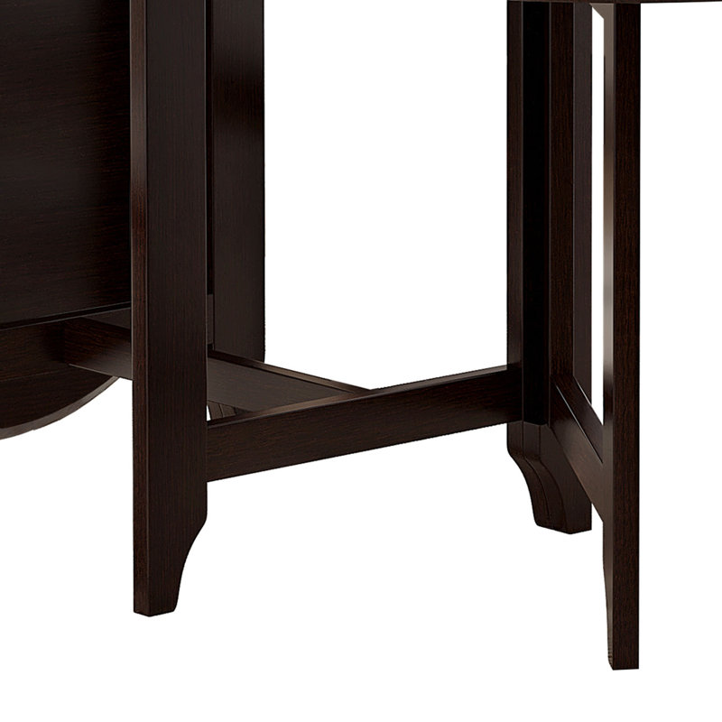 Chaise de salle à manger à abattants avec 4 tiroirs et table basse à abattants