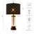 Annora 26" Crystal Table Lamp Set With Night Light And USB Ports