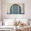 Ensemble de 3 carreaux marocains sur toile-2024490945