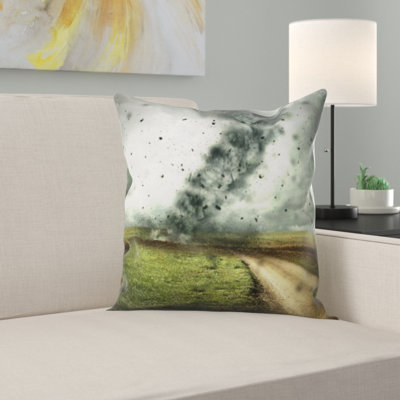 Cyclone Throw Pillow