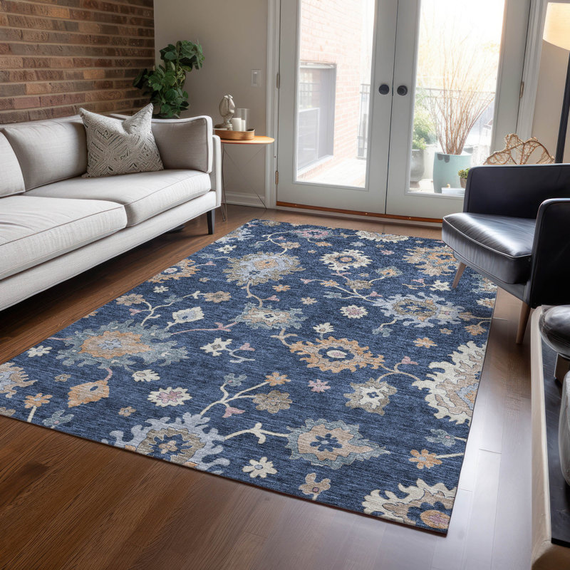 Tapis intérieur / extérieur lavable à la machine Segin ACN1218, Rectangulaire 8 pi x 10 pi