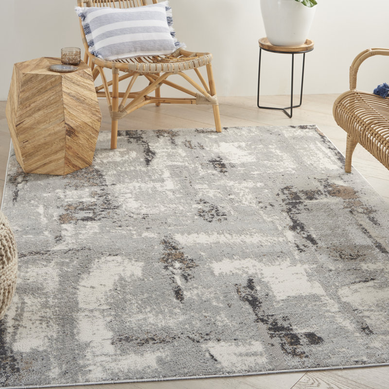 Pembrooke Abstract Indoor Rug, Rectangle 5'3" x 7'3"