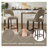  Bisto Faux Leather Upholstered Counter Height Bar Stool With Solid Wood Legs Set of 4-419316816-419316819