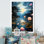Impression sur toile de lotus entre les blocs de Lilly I