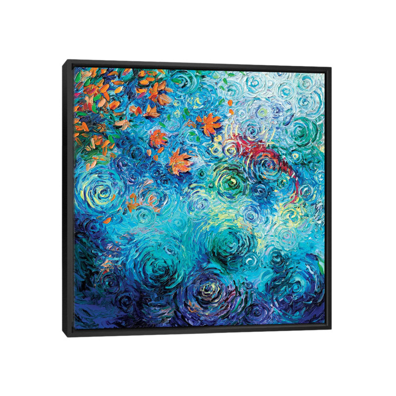 «Iris Scott - Green River Sockeye» par Iris Scott, reproduction d'art sur toile tendue, H 18 po x l 18 po x P 1,5 po