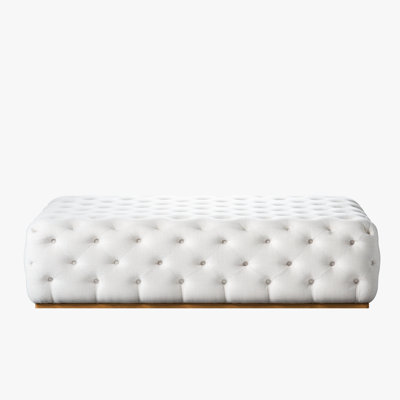 Tufted Ottoman Coffee Table by Stanley Furniture