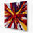 Neo Expressionism 100 Red Metal Wall Art-888706553