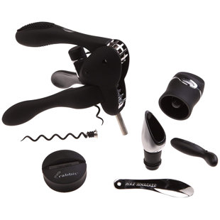 Rabbit 6-Piece Wine Bar Tool Set