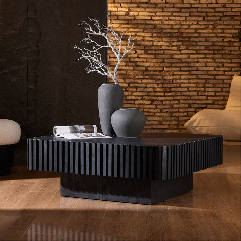 Table basse carrée 35,43 pouces Modern Handcraft