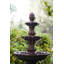 Fontaine de jardin d'extérieur à trois niveaux 51 po XBrand Classic-996474234